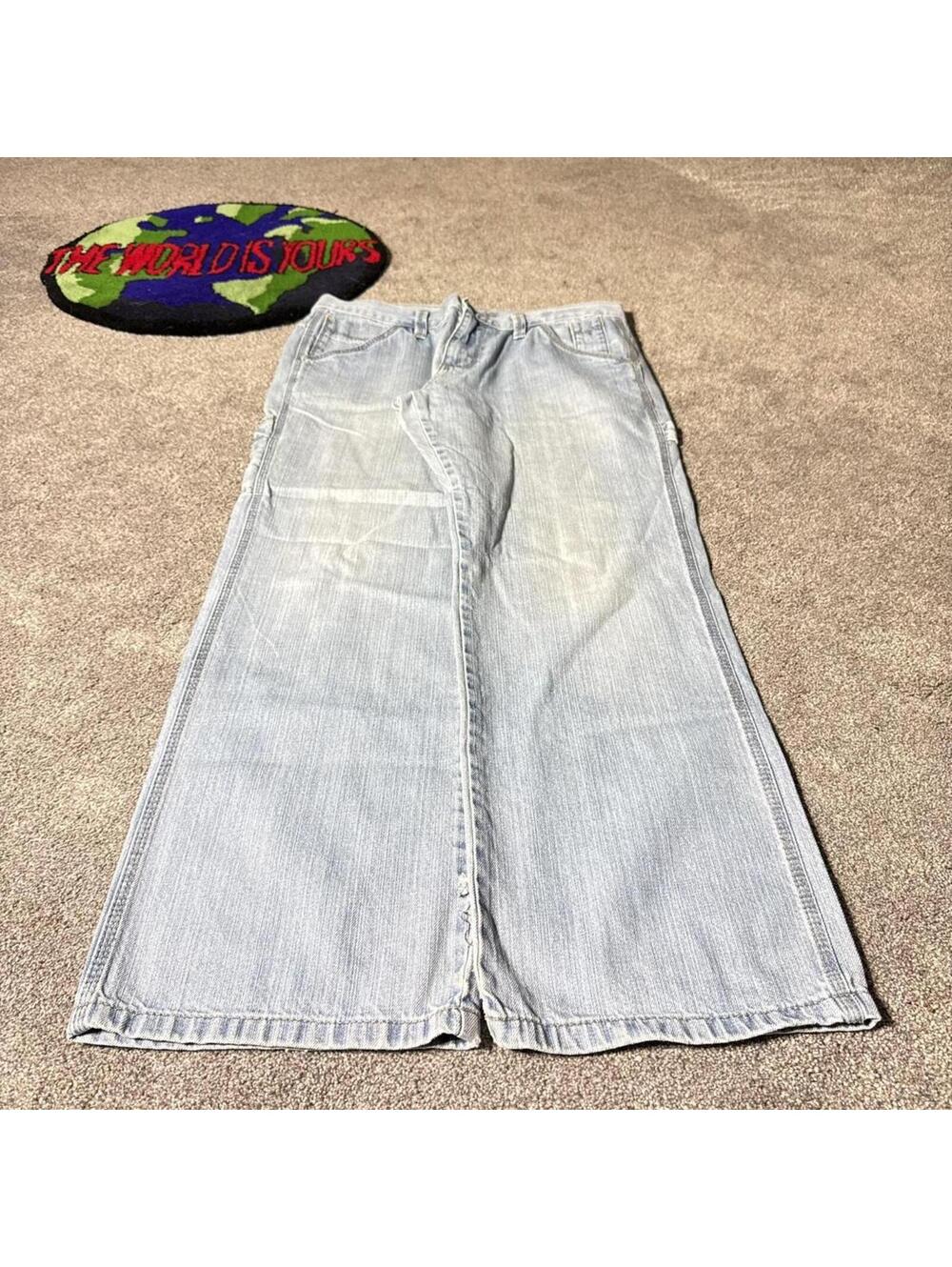 y2k vintage 2000’s denim carpenter jeans